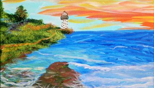 Sea Shore Lighthouse